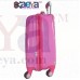 OkaeYa 18 Inch Princess5 Pink 2000Cms 4 Wheel Kids Hardsided Trolley Bag